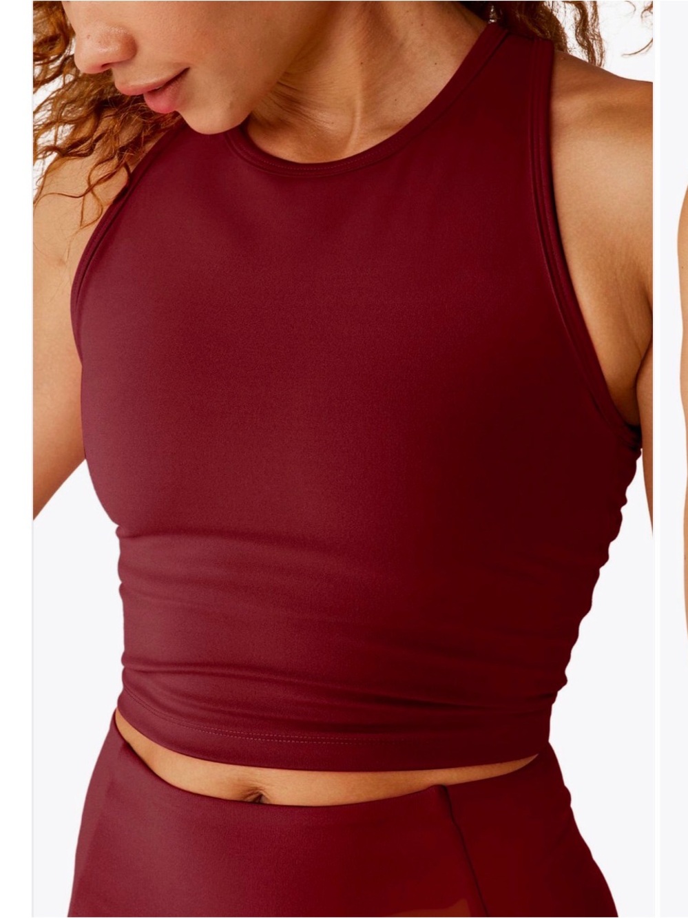 Beyond Yoga PowerBeyond Strive Tank California Merlot